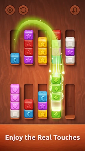 Colorwood Sort Puzzle Game screenshot