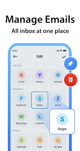 All Email Login screenshot