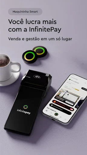 InfinitePay Tap Conta Pix e IA screenshot