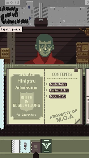 Papers, Please screenshot