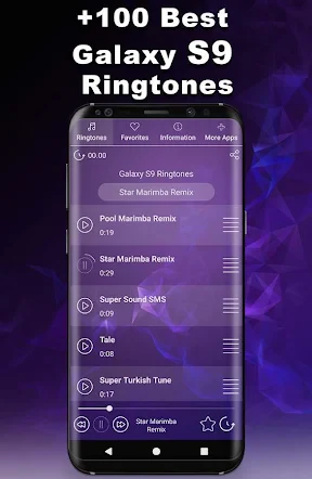 Galaxy S9 Plus Ringtones screenshot