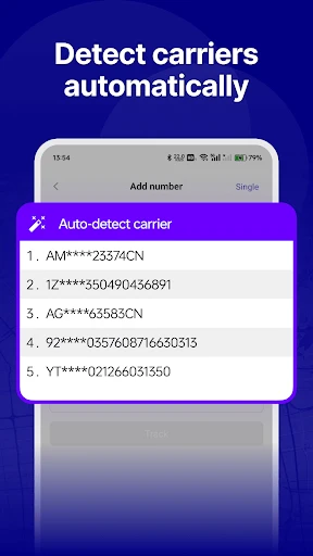 17TRACK Package Tracker screenshot