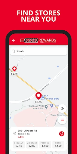 CEFCO Rewards screenshot