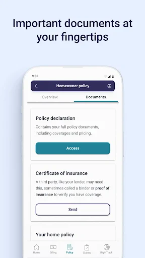 Safeco Mobile screenshot