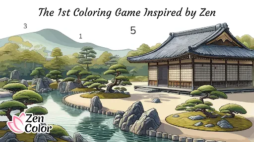Zen Color - Color By Number screenshot