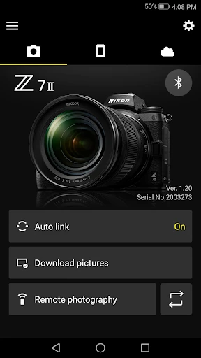 SnapBridge screenshot