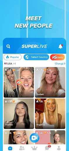 SuperLive- Live Stream & Chat screenshot