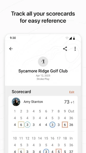 Garmin Golf screenshot