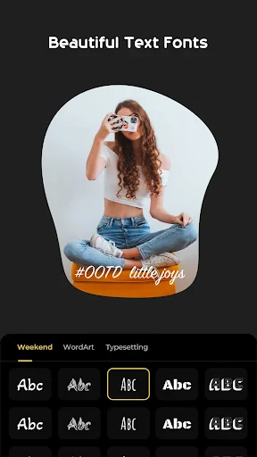 Textify- Art Font Photo Editor screenshot