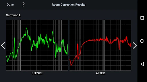 Audyssey MultEQ Editor app screenshot