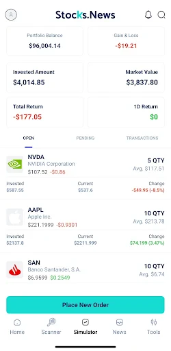 Stocks.News: Market Insights screenshot