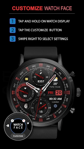 WFP 339 Ultra watch face screenshot