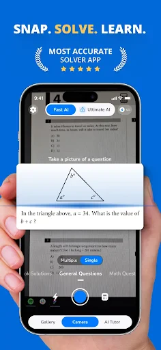 PhotoSolve: AI Homework Helper screenshot
