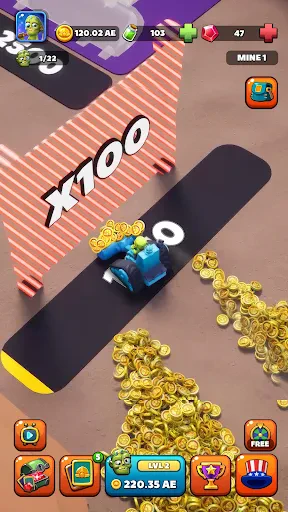 Idle Zombie Miner: Gold Tycoon screenshot
