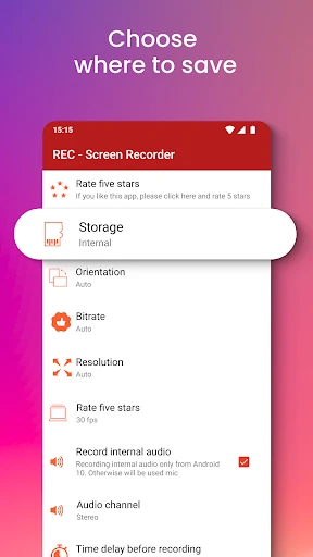 REC - Screen | Video Recorder screenshot