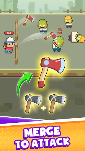 Backpack Hero: Merge Weapon screenshot