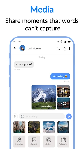 Messages : SMS & Private Chat screenshot