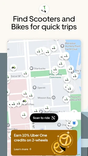 Uber - Request a ride screenshot