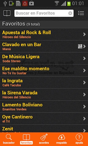 Latin Chords (LaCuerda PRO) screenshot