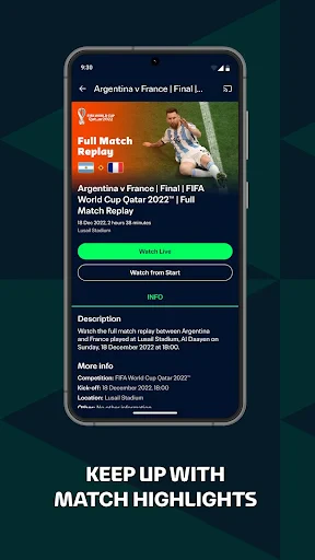 FIFA+ | Football streaming app screenshot