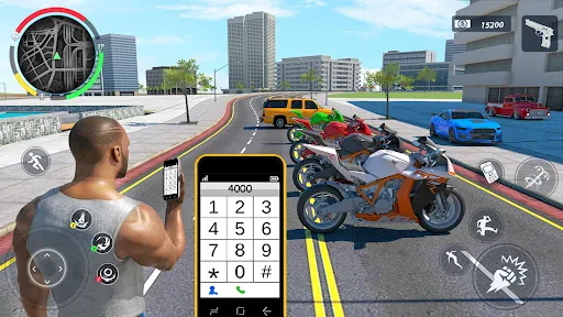 Rope Gangster Crime City screenshot