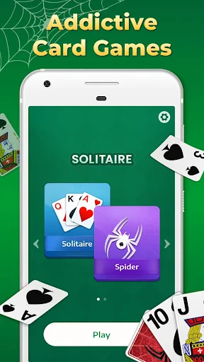 Spider Solitaire Classic Games screenshot