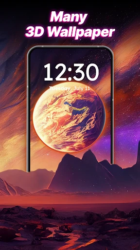 3D Battery Charging Animation screenshot