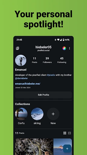 Pixelix - A Pixelfed Client screenshot