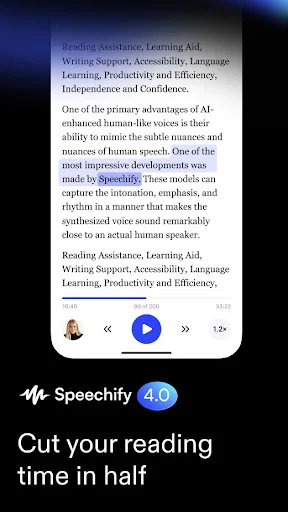 Speechify – Text to Speech screenshot