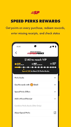 Advance Auto Parts screenshot