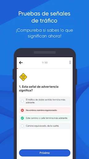 DMV Prueba de Práctica 2024 screenshot