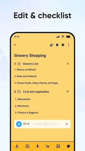 Notepad, Notebook, Notes app screenshot