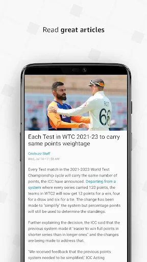 Cricbuzz - Live Cricket Scores screenshot