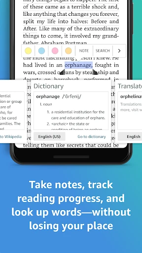 Amazon Kindle screenshot