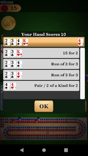 Cribbage Pro Online! screenshot