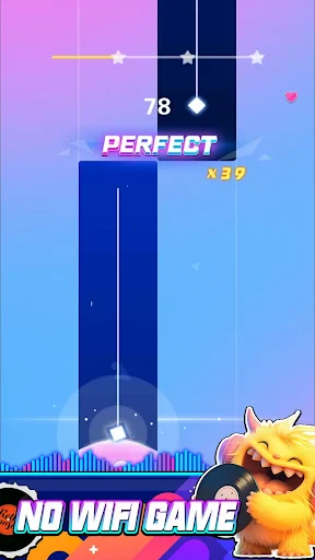 Beat Notes Cyber Music Game screenshot