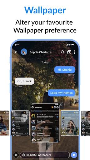 Messages : SMS & Private Chat screenshot