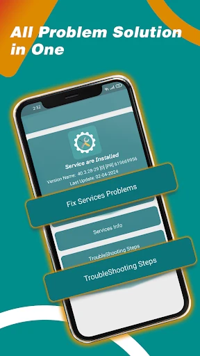 Services Update Info screenshot