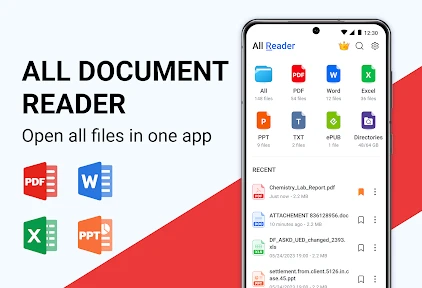 All Document Reader - PDF, DOC screenshot