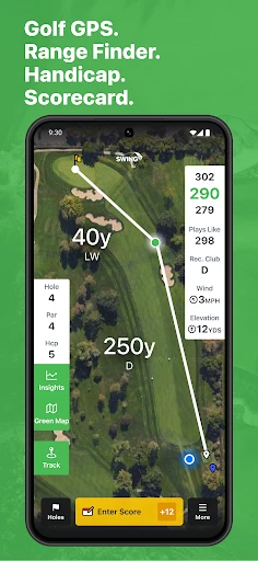 SwingU: Golf GPS Range Finder screenshot