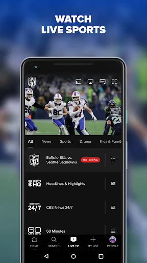 Paramount+ screenshot