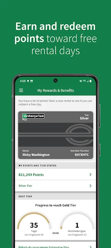 Enterprise Car Rental screenshot
