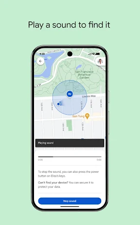Google’s Find Hub screenshot