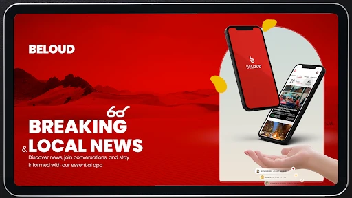 Beloud: News & Free Speech screenshot