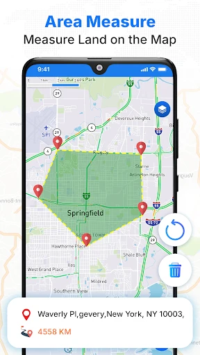 Satellite Map Live Earth View screenshot