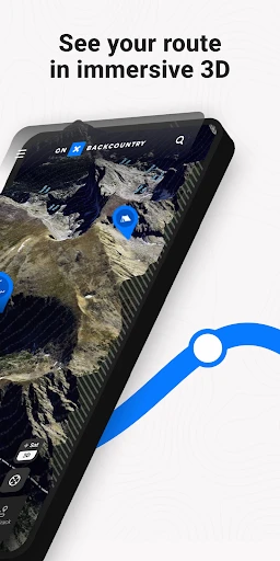 onX Backcountry Trail Maps GPS screenshot