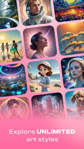 ArtistAI: AI Photo Generator screenshot