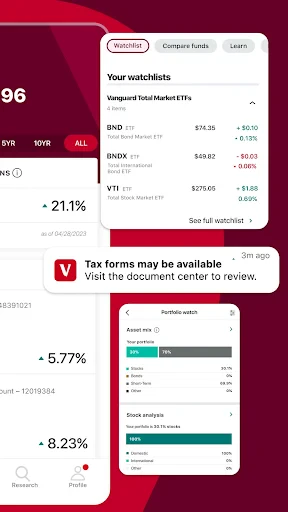 Vanguard: Save, Invest, Retire screenshot