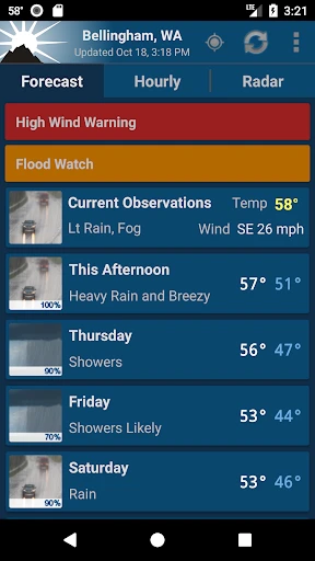 NOAA Weather Unofficial screenshot
