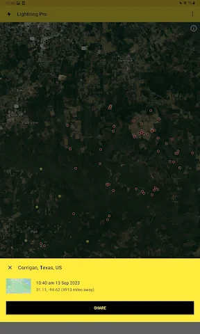 My Lightning Tracker & Alerts screenshot